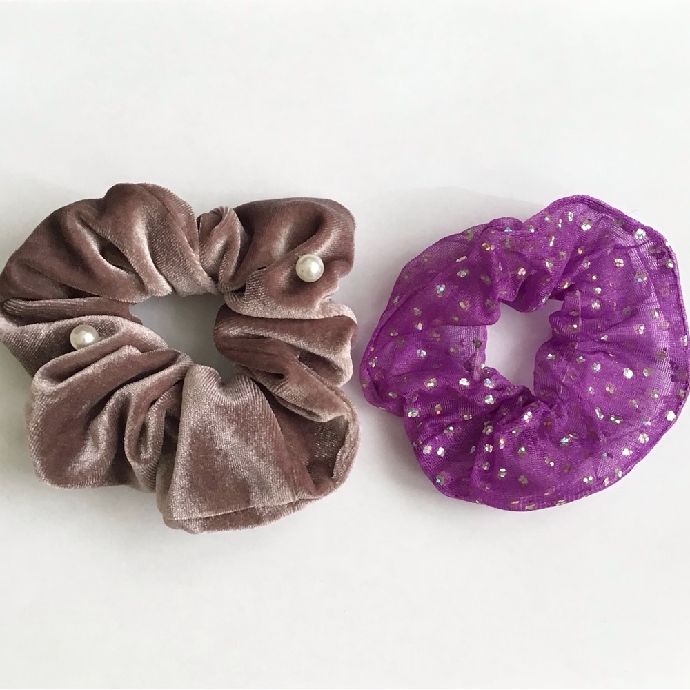 Purple Scrunchie Bundle